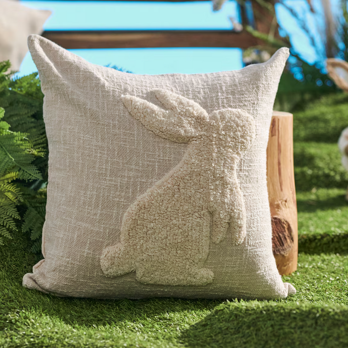 Beige Bunny Pillowcase