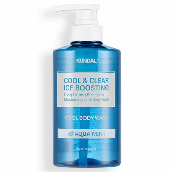 Kundal Cool & Clear Ice Boosting Cool Body Wash - Aqua Mint 500ml