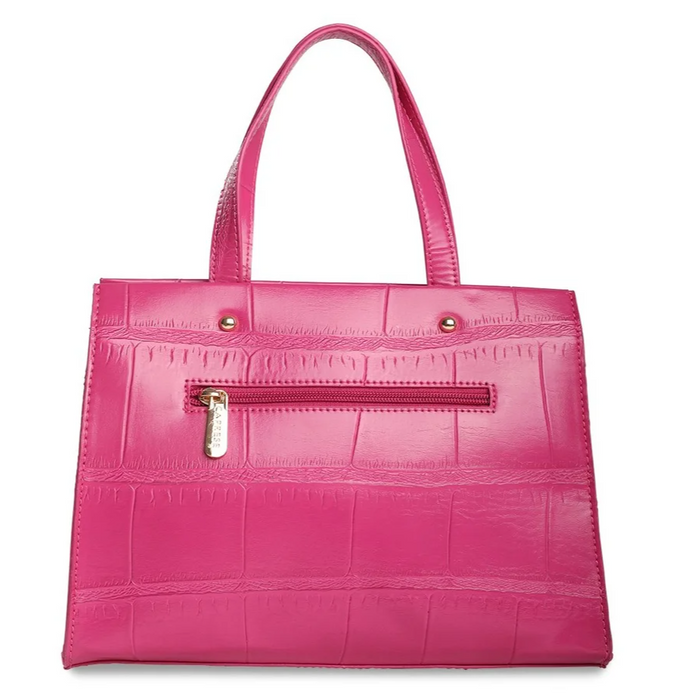 Caprese Mink Tote Small Tote Bag - Fuchsia
