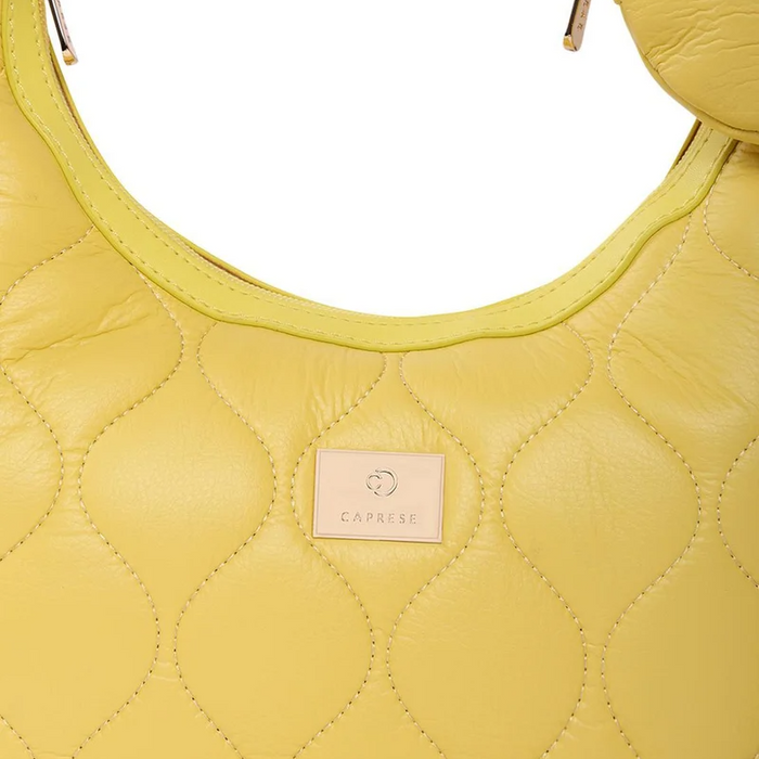 Caprese Briar Hobo Medium Yellow Handbag