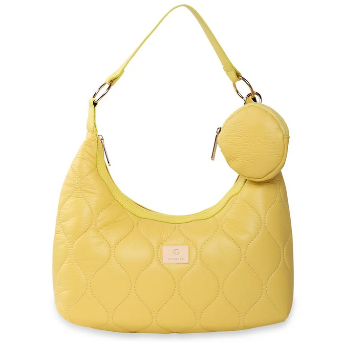 Caprese Briar Hobo Medium Yellow Handbag