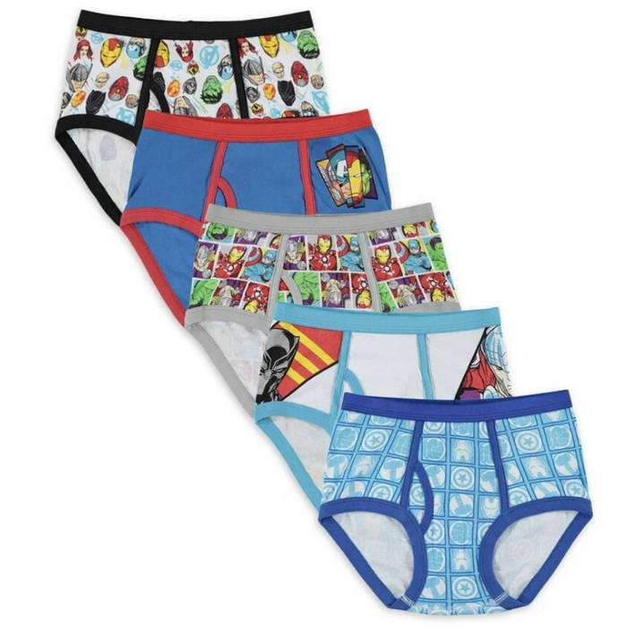 Marvel - Little Boys 5-Pk. Avengers Kids Underwear