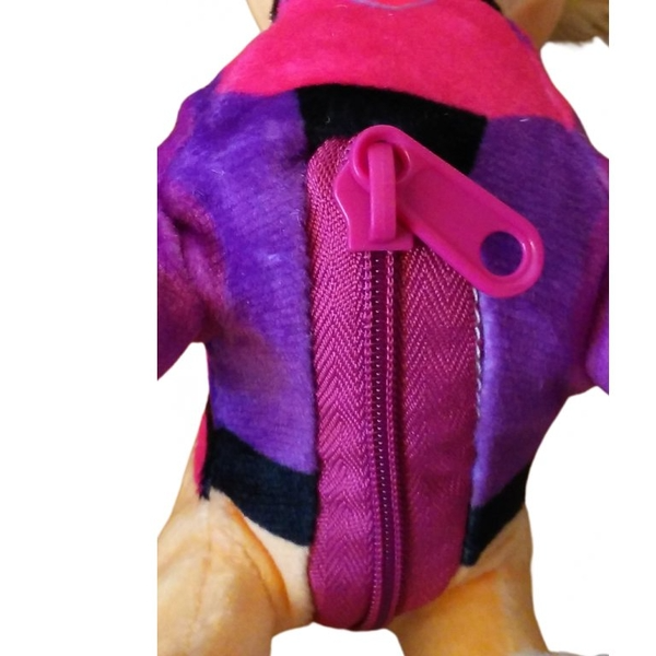 Paw Patrol - Skye Plush Clip Coin Purse