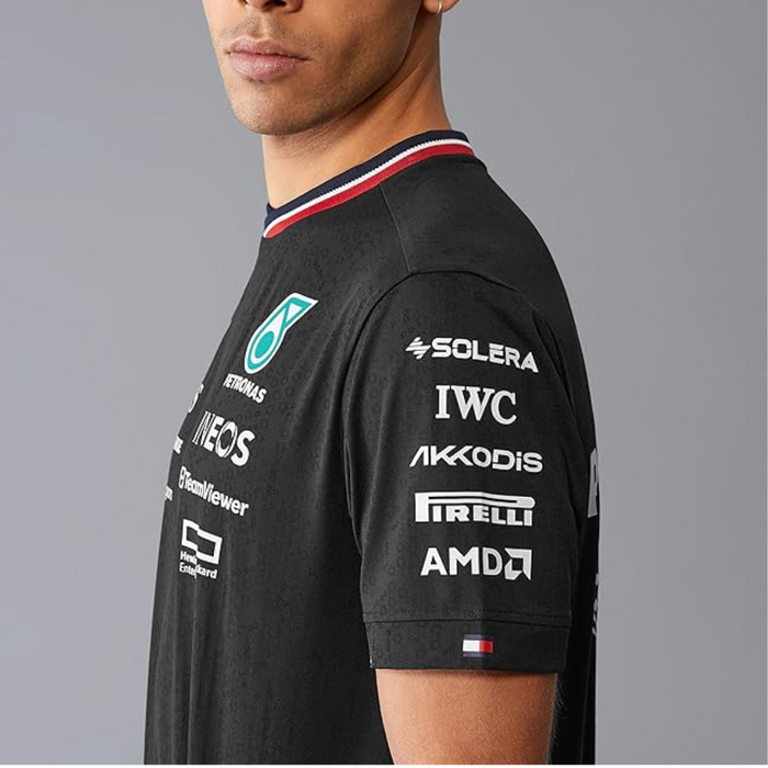 Mercedes AMG Petronas F1 Men's 2024 Team T-Shirt - Black