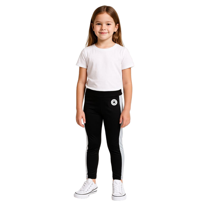 Converse - Big Girls Comfy Leggings (Medium)