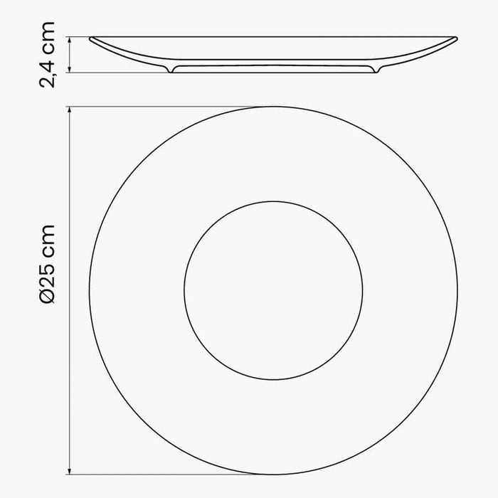 Tramontina - Noor 25cm Dinner Plate