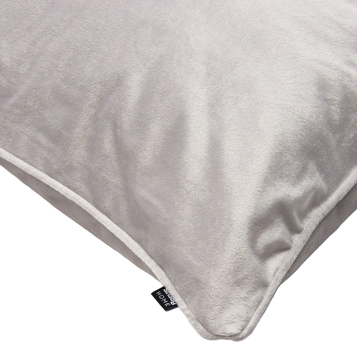 Light Grey Velvet Pillowcase