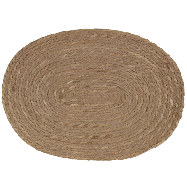 Set of 2 Oval Place Mats 30 x 43 cm