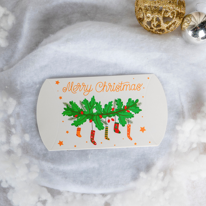 Merry Christmas Stockings Gift Box