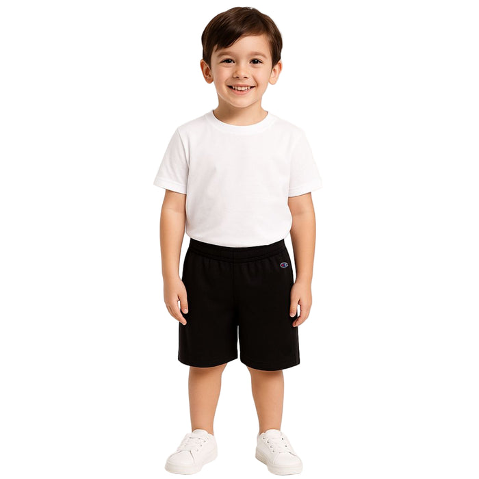 Champion Little Boys - Black Stealth Shorts (Small)