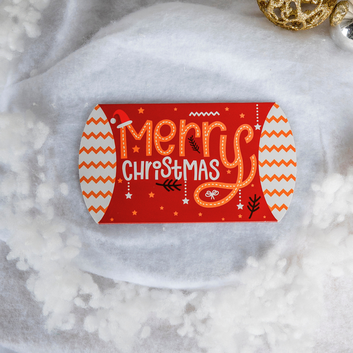 Festive Merry Christmas Gift Box