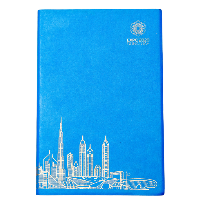 Gallery One - Expo 2020 Dubai Skyline Notebook (Blue)