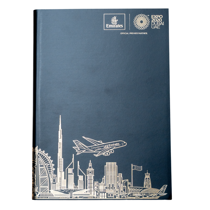 Gallery One - Emirates Dubai Skyline Notebook (Black)