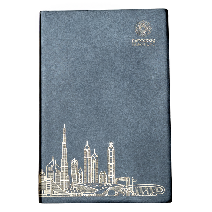 Gallery One - Expo 2020 Dubai Skyline Notebook (Black)
