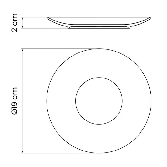 Tramontina - Noor 19cm Dessert Plate