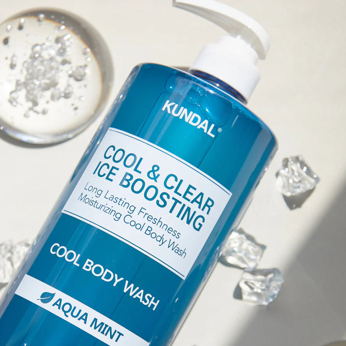 Kundal Cool & Clear Ice Boosting Cool Body Wash - Aqua Mint 500ml