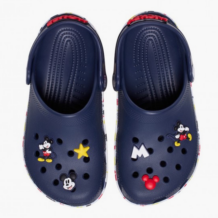 Crocs Kids Mickey Mouse Crocband Backstrap Clogs
