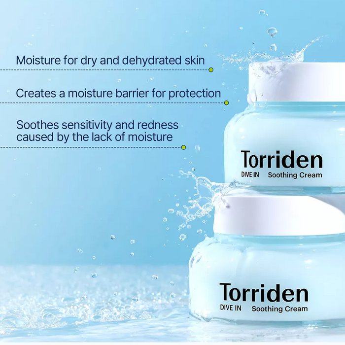 Torriden Dive In Soothing Cream Low Molecular Hyaluronic Acid 100ml