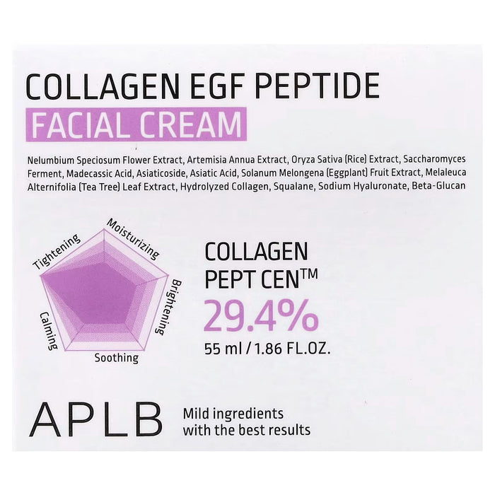APLB Collagen EGF Peptide Facial Cream 55ml