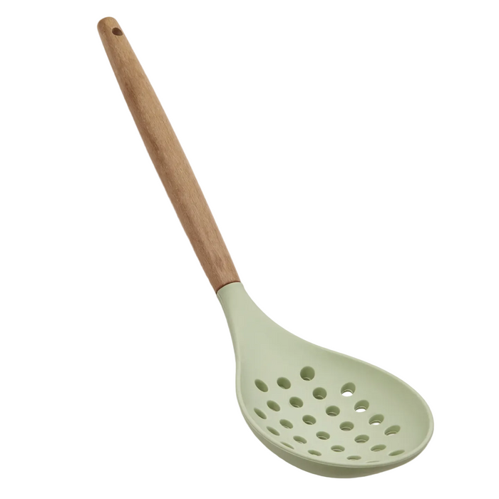Silicone Skimmer Slotted Spoon
