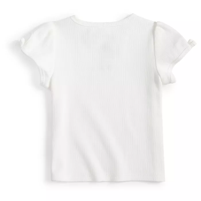 First Impressions - Baby Girls Strawberry Sugar T-Shirt Angel White (24M)