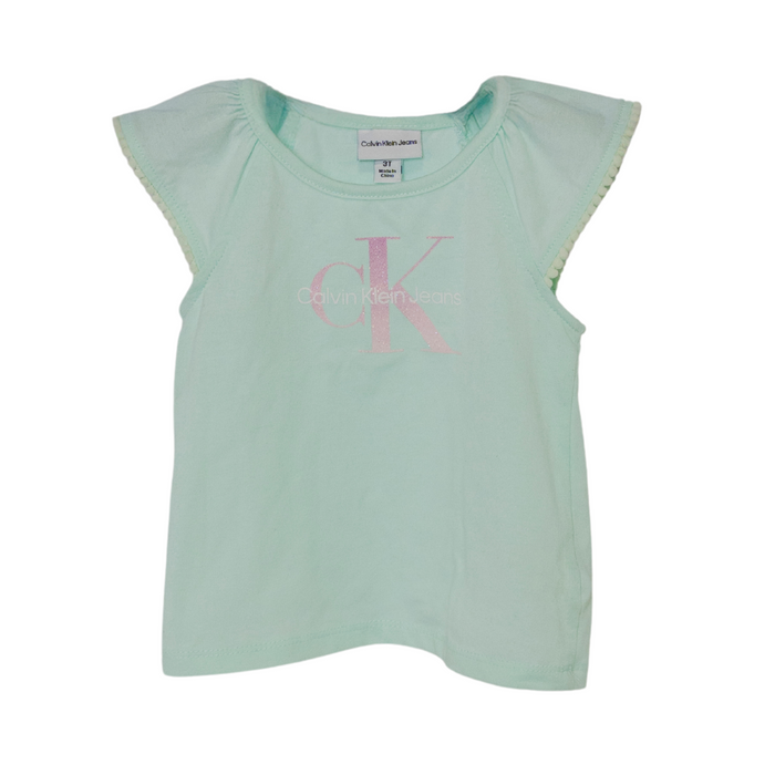 Calvin Klein - Toddler Girls Sleeveless Tank Top Moss Green (3)