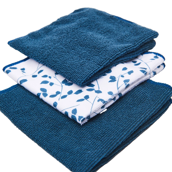 3-Pcs Kitchen Microfiber Cloths