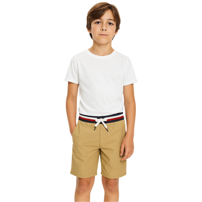 Tommy Hilfiger - Big Boys Knit Waistband Short Chino