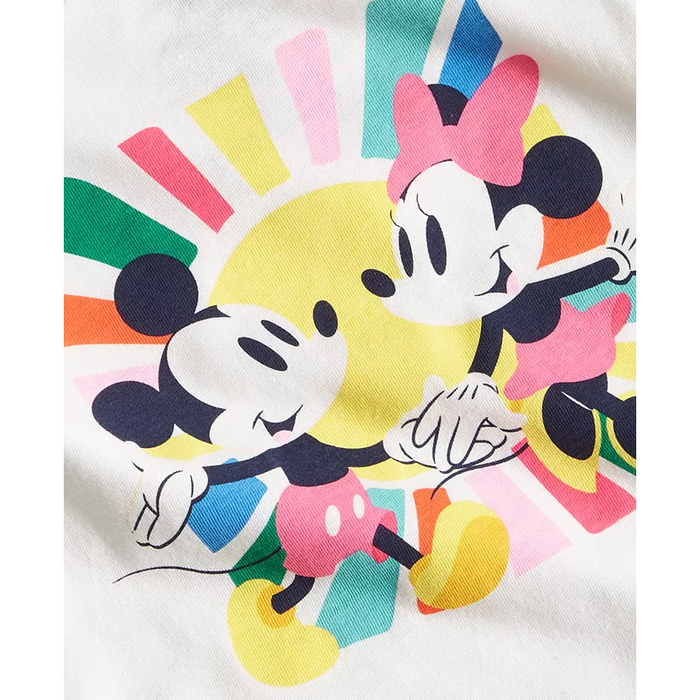 Epic Threads - Toddler Girls Mickey & Minnie Mouse Graphic T-Shirt Angel White (2)