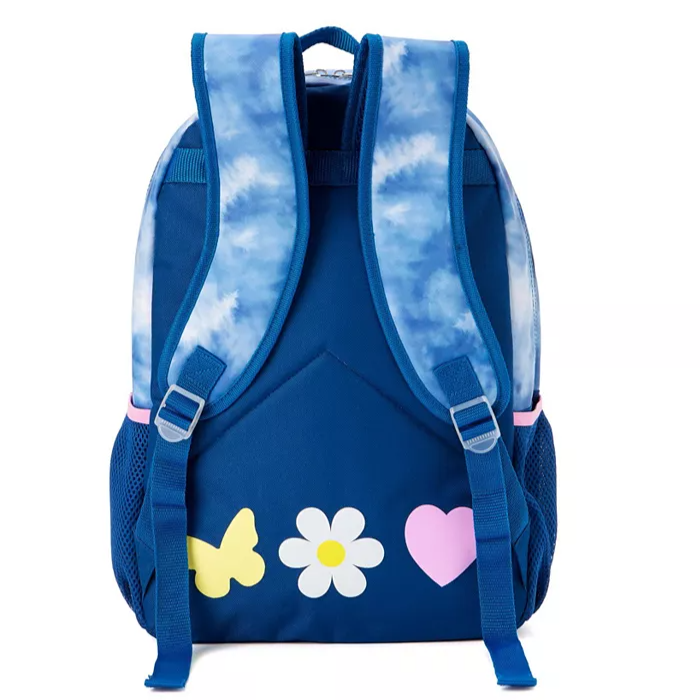 InMocean - Girl's Tie Dye Butterfly Backpack with Lunch Bag Set