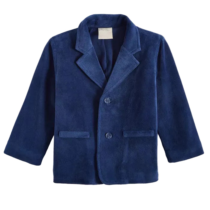 First Impressions - Baby Boys Velour Blazer