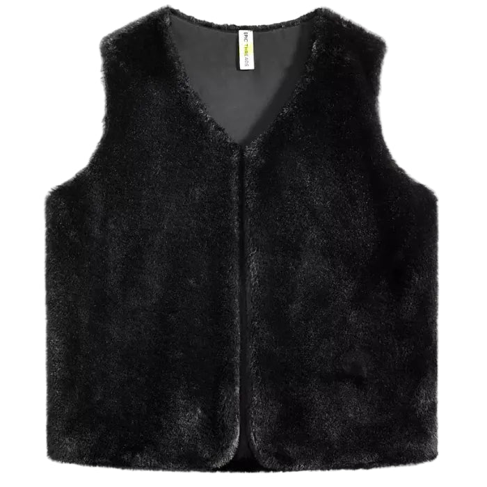 Epic Threads - Black Faux Fur Vest