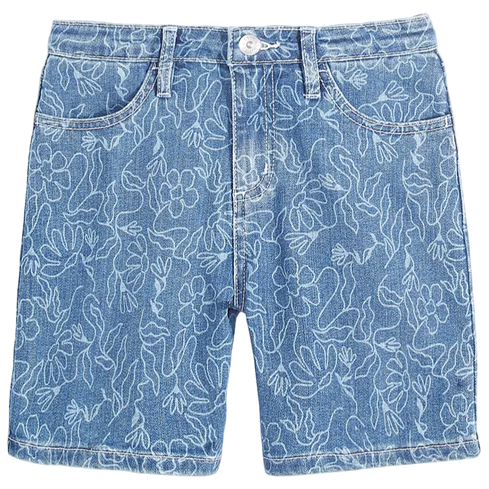 Epic Threads - Little Big Girls 5-Pocket Mindi Shorts Hill Wash