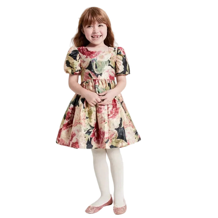 Rare Editions - Floral Organza Dress