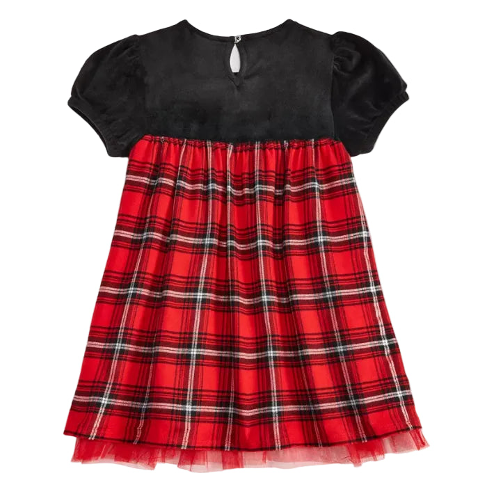 Epic Threads - Black and Red Plaid Dress