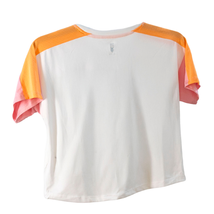 ID Ideology - Big Girls Be Brave Cropped Shirt Bright White Medium (10-12)