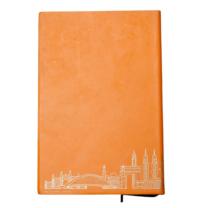 Gallery One - Expo 2020 Dubai Skyline Notebook (Orange)