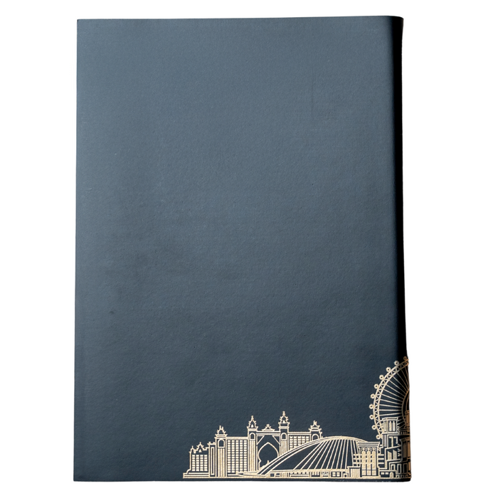 Gallery One - Emirates Dubai Skyline Notebook (Black)