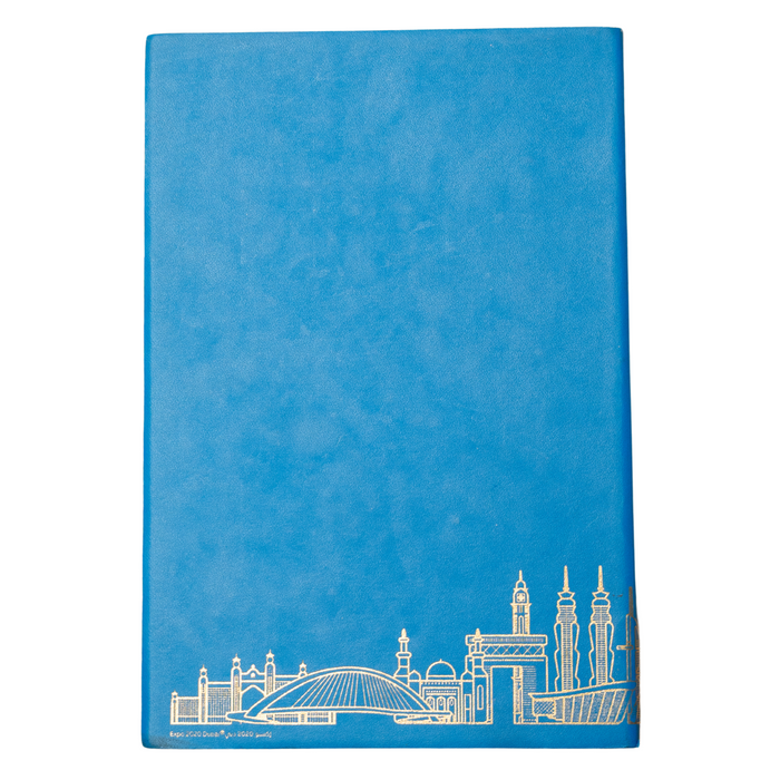Gallery One - Expo 2020 Dubai Skyline Notebook (Blue)
