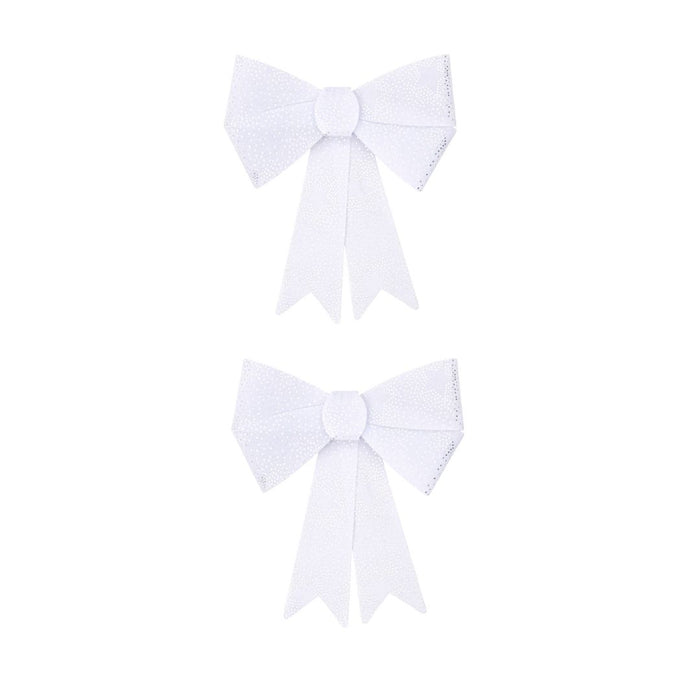 2-Pcs Decorative Bow Star Design Small
