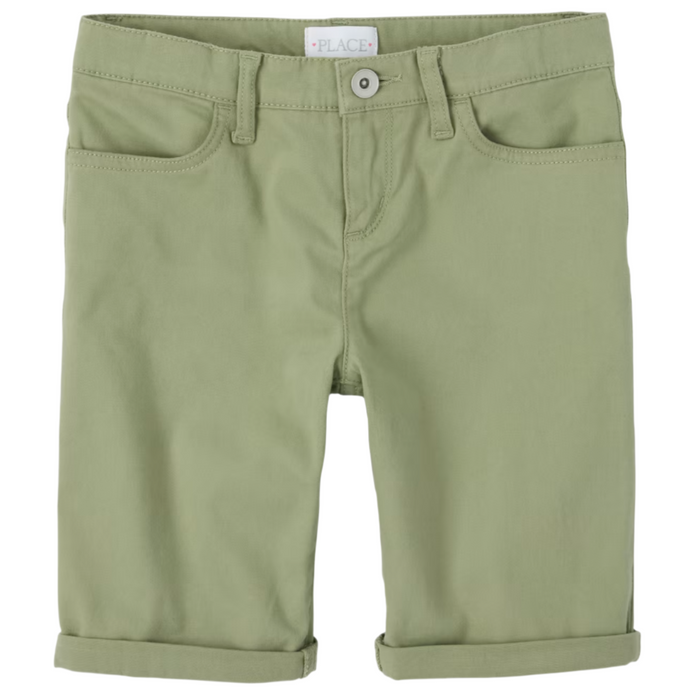 The Children's Place - Big Girls Roll Cuff Skimmer Short