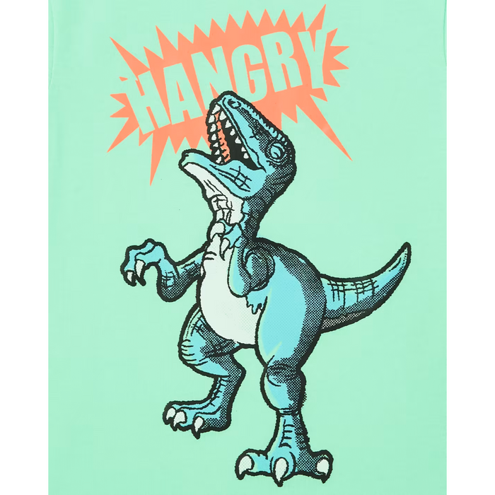 The Children's Place - Toddler Boys Short Sleeve Dino Graphic (9M-12M)