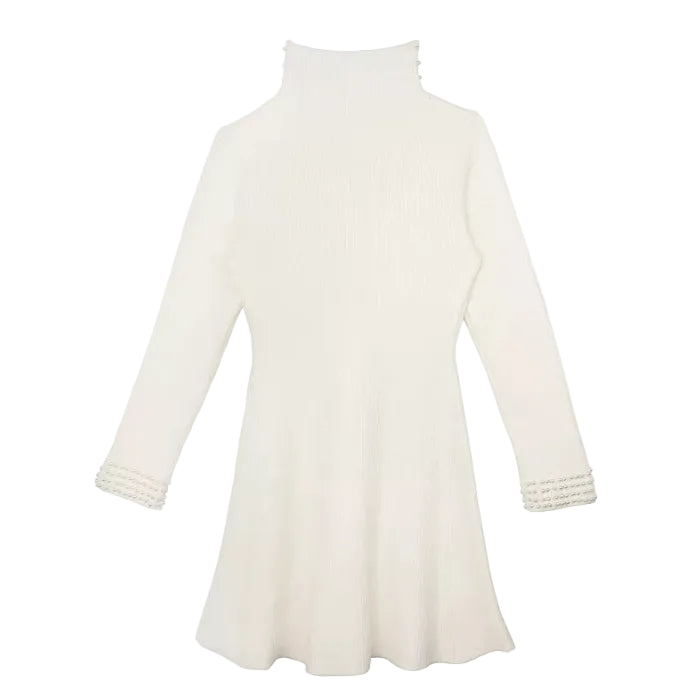 Rare Editions - Pearl Embellished Sweater Dress (5)