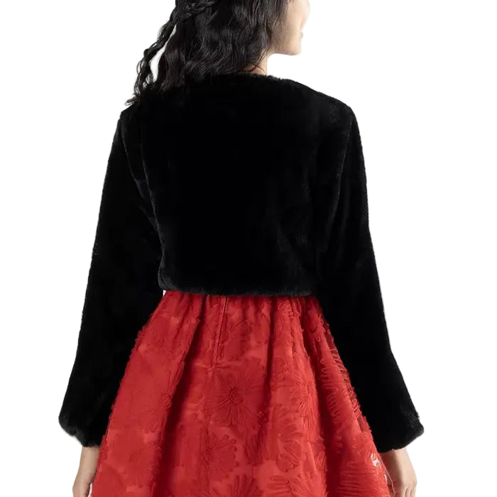 Rare Editions - Faux Fur Jacket