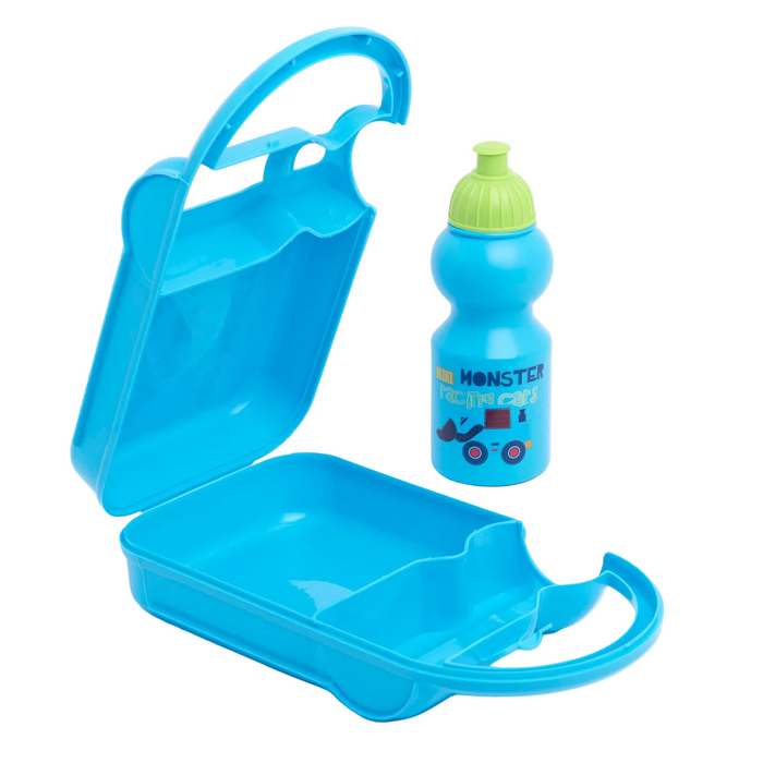 Lunch Box Carrying Handle with Water Bottle