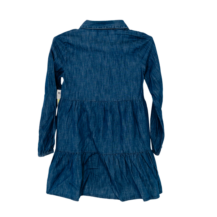 Epic Threads - Big Girls Cotton Chambray Shirtdress Medium Wash Medium (10-12)