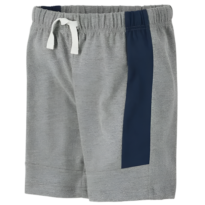 The Children's Place - Big Boys Colorblock Shorts Large Grey/Navy Blue