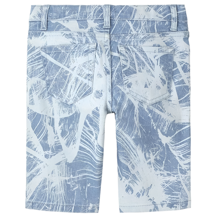 The Children's Place - Big Girls Marble Denim Skimmer Shorts (14)