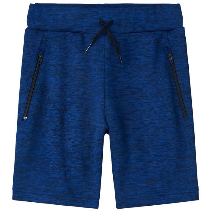 The Children's Place  - Little and Big Boys French Terry Blue Shorts