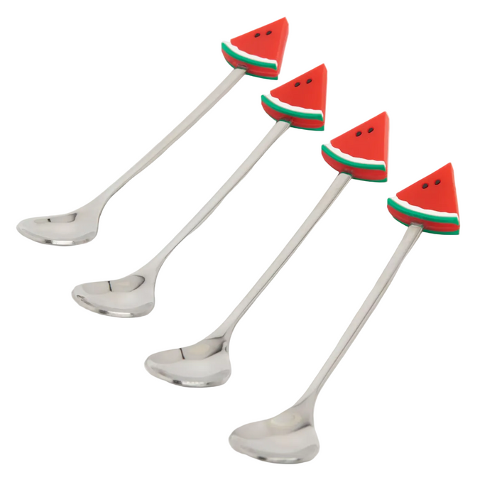 4-Pcs Teaspoon Watermelon  Design